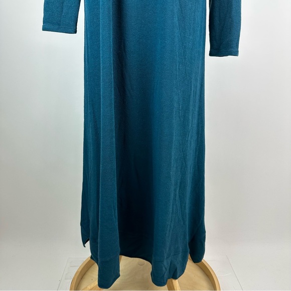 Soft Surroundings B’Call Knit Cowl Neck MIDI Dress Large Tall - Picture 10 of 11